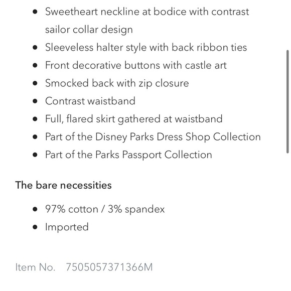 Disney Parks Magic Kingdom Retro Pin-up Rockabilly Midi Dress Aqua Blue Size S - Picture 6 of 16